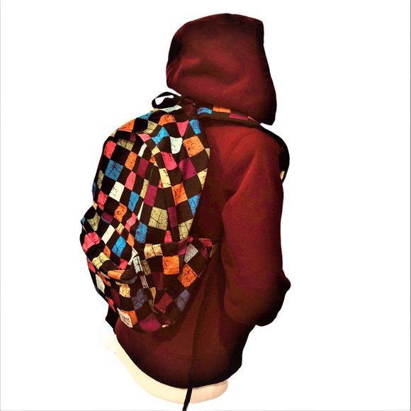 Eurogear Other - EUROGEAR Sport Backpack Bright Multicolor Checker Print
